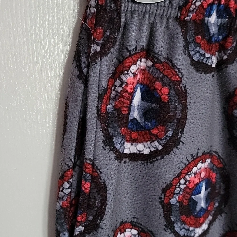 Marvel boys, Captain America, small pajama pants.